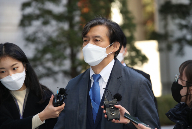 조국 전 법무부 장관. 연합뉴스
