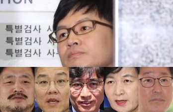 한동훈·김어준·최강욱·유시민·추미애·박범계. 연합뉴스