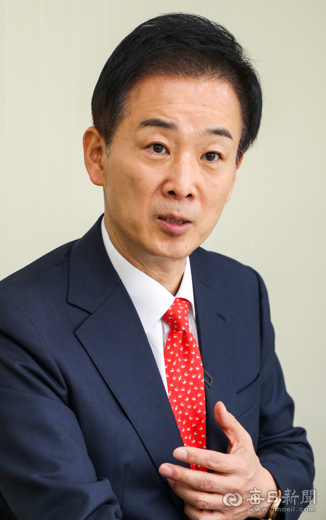 6.1 지방선거에서 대구시장 출마선언을 한 국민의힘 유영하 예비후보가 7일 오전 대구 달서구 두류동에 마련된 선거사무소에서 매일신문과 인터뷰를 하고 있다. 안성완 기자 asw0727@imaeil.com