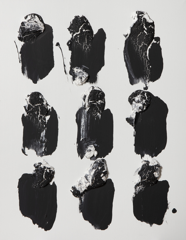 우종택, origin, 116 x 91cm, mixed media on the paper, 2021.