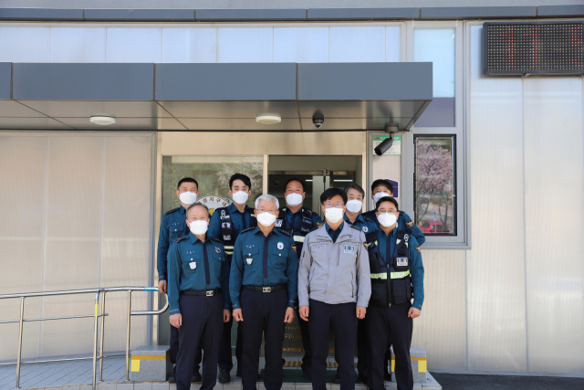 경북 의성경찰서 의성지구대가 경북경찰청이 평가한 112 신고 출동 시간 단축 우수관서에 선정됐다. 의성경찰서 제공