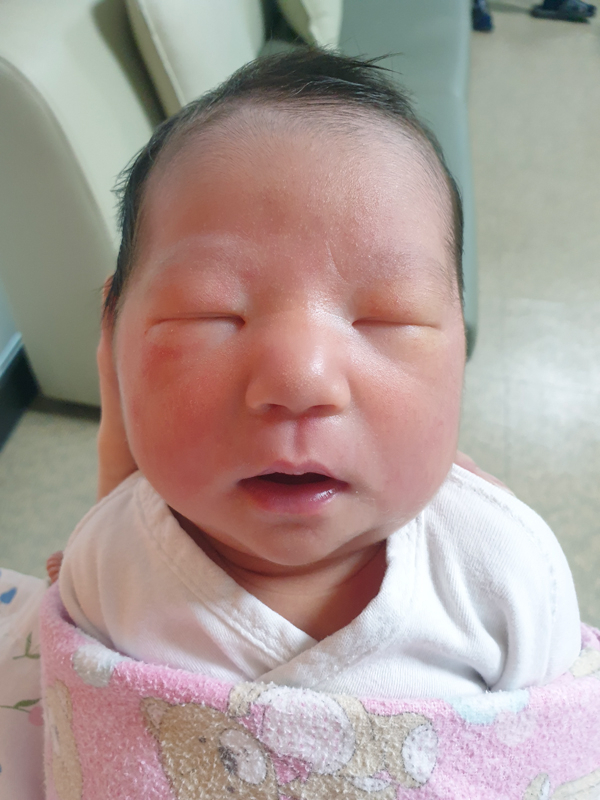 장수인 산모 아기