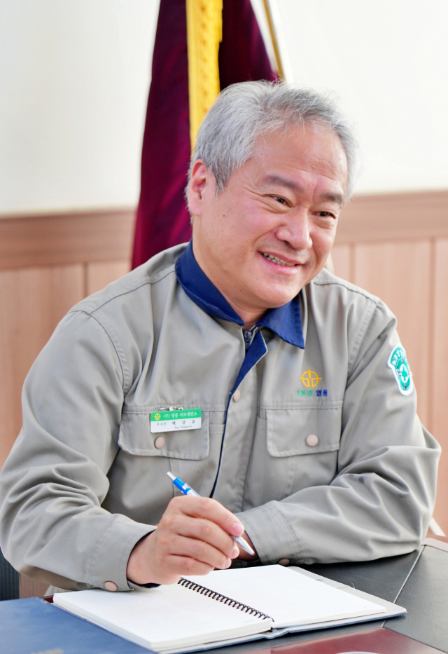 배상윤 석포제련소 소장. 제련소 제공