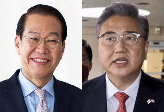 권영세(왼쪽), 박진. 연합뉴스