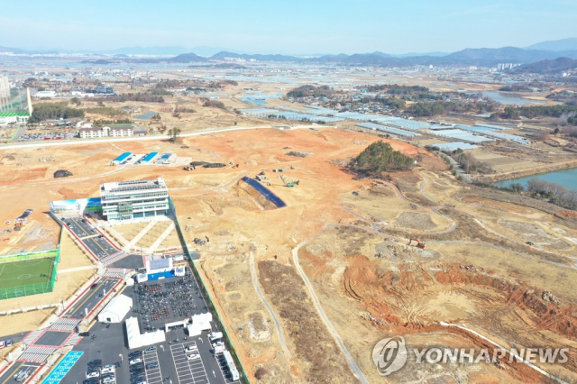 지난 3월 제1회 입학식 및 비전 선포식이 열리고 있는 전남 나주 한국에너지공과대학교(KENTECH). 연합뉴스