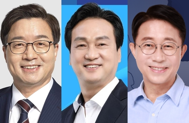 염태영, 안민석, 조정식. 각 페이스북