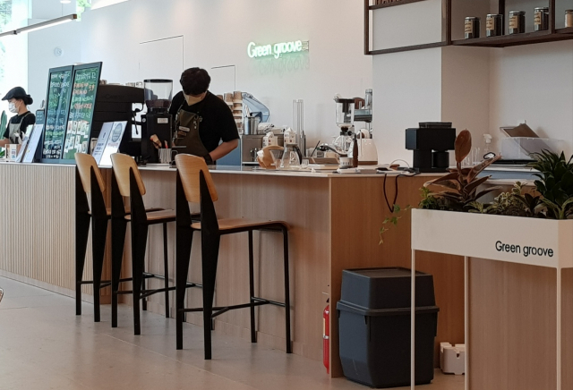 대구 달서구에 있는 제로웨이스트를 표방한 소셜프랜차이즈 카페 