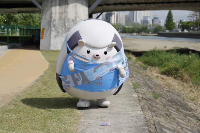 28일 대구FC의 마스코트 