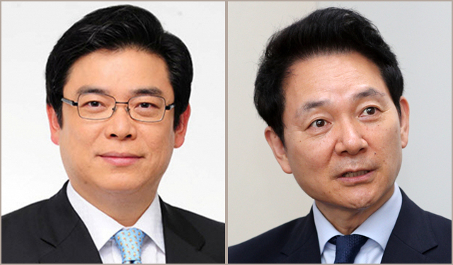 (왼쪽부터) 홍지만, 장성민