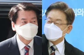 안철수, 이재명. 연합뉴스