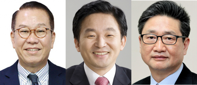 (왼쪽부터) 권영세 원희룡 박보균