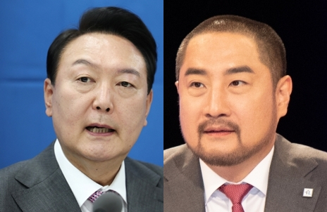 윤석열, 강용석. 연합뉴스
