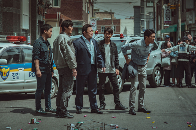 영화 '범죄도시2'의 한 장면. 에이비오엔터테인먼트 제공