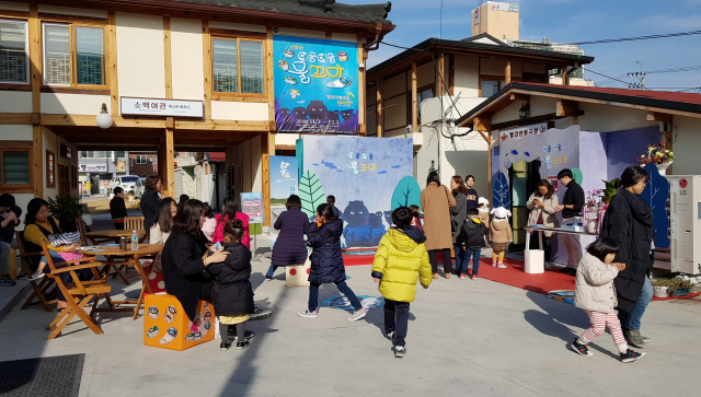 도시재생사업이 완료된 후생시장. 앞으로 이곳에서 문화가 있는 날 공연이 펼쳐진다. 영주시 제공