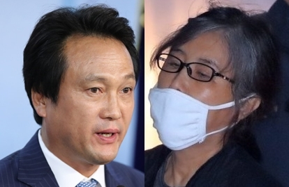 안민석, 최서원(개명 전 최순실). 연합뉴스