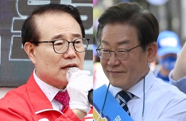 윤형선, 이재명. 연합뉴스
