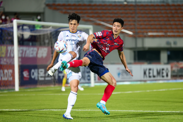 김천상무프로축구단은 21일 김천종합운동장에서 열린 