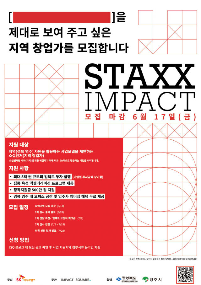 모집공고. 영주시 제공