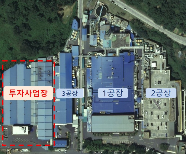㈜이수페타시스의 투자 사업자 위치도. 대구시 제공