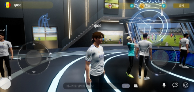 레알마드리드 가상세계 / 사진=주식회사 쓰리디팩토리 제공