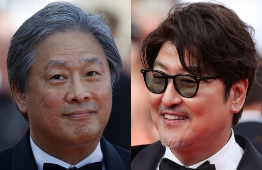 박찬욱, 송강호. 연합뉴스