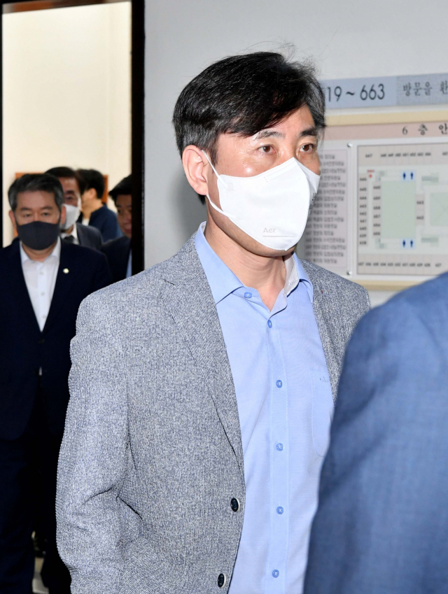 19일 오전 국회에서 열린 정보위원회 전체회의에 여당 간사인 국민의힘 하태경 의원이 참석하고 있다. 연합뉴스