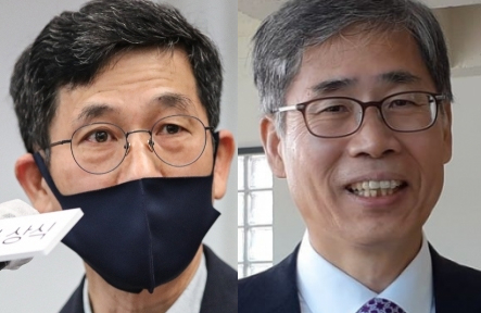 진중권 전 동양대 교수, 신평 변호사. 연합뉴스, 신 변호사 페이스북