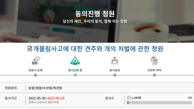 풍산개 개물림 사고
