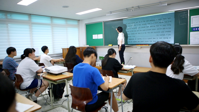 경남 합천군 남명학습관 수업 모습. 합천군 제공