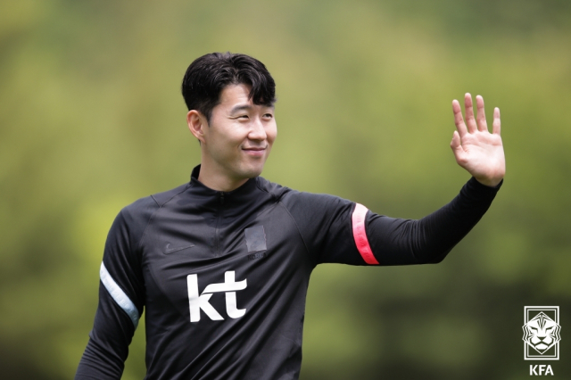 11일 파주 국가대표 트레이닝센터(NFC)에서 진행된 팬들에게 전체 공개되는 