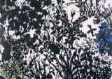 강경구, Forest 2001, Ink on Korean Paper mounted on wood panel, 147x211cm, 우손갤러리 제공