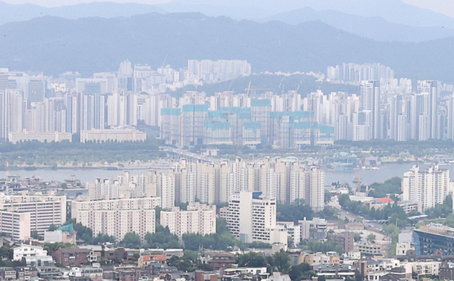 남산에서 바라본 서울 시내 모습. 연합뉴스