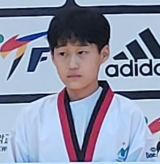 성주여중 김가람 태권도 선수.