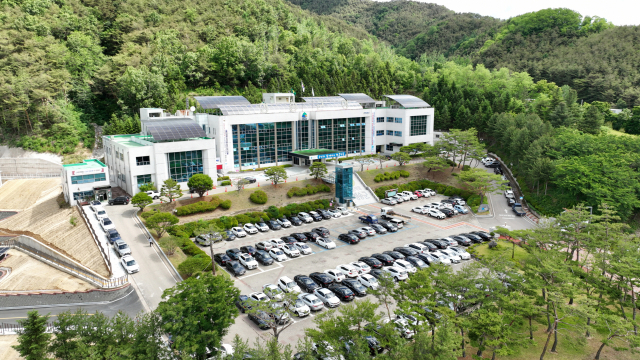 청송군청 전경. 청송군 제공
