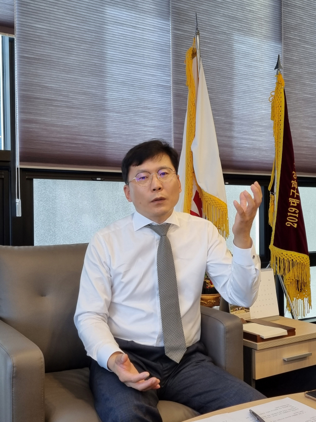 박윤하 대경ICT협회장. 채원영 기자