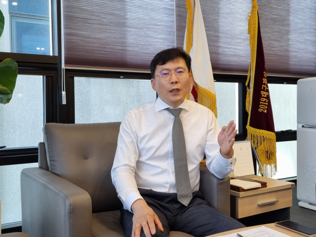 박윤하 대경ICT협회장. 채원영 기자