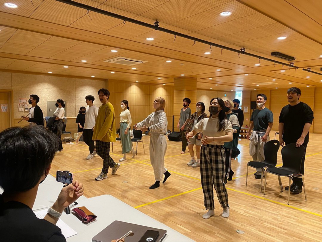 브리즈뮤지컬컴퍼니가 대구공연예술연습공간에서 