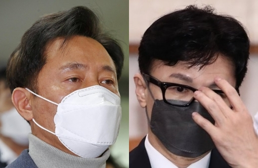 오세훈, 한동훈. 연합뉴스
