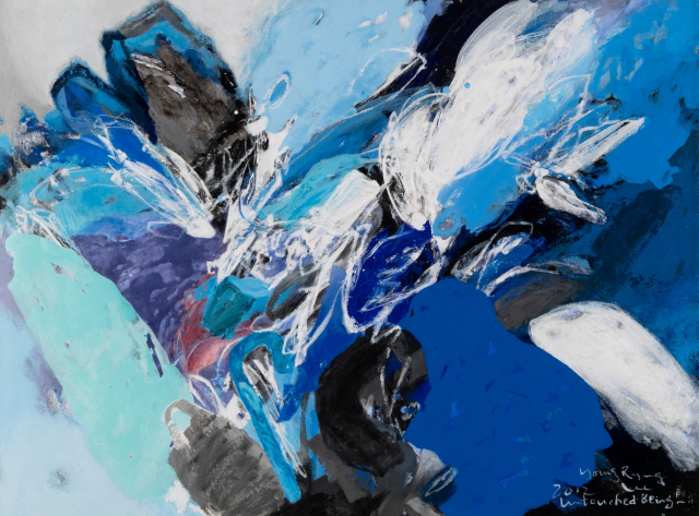 무위자연(無爲自然), 2012, 캔버스에 아크릴, 97×130cm.