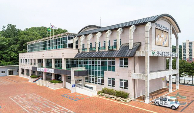 영주교육청 전경. 마경대 기자