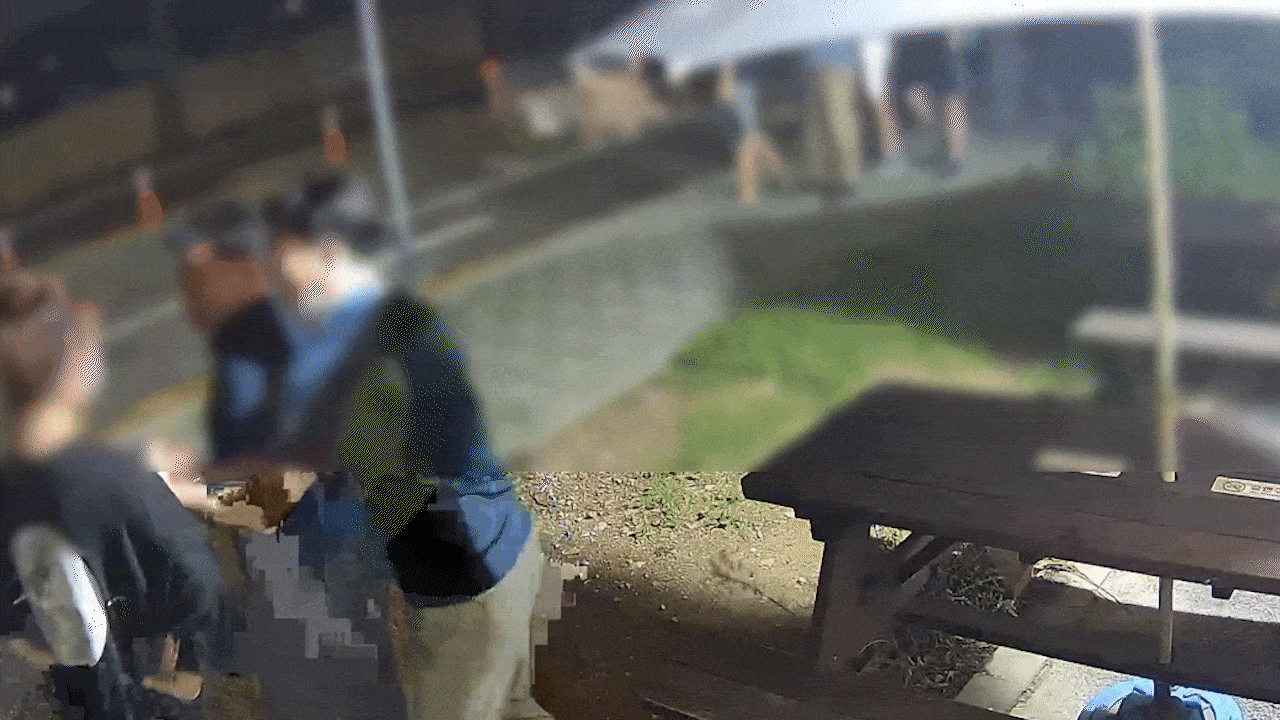 편의점주가 공개한 CCTV(폐쇄회로화면)영상