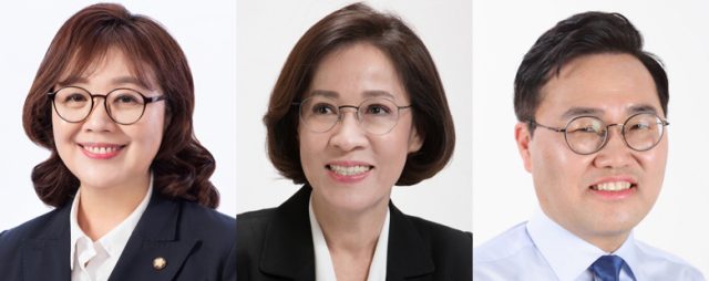 (좌로부터) 양금희, 이인선, 홍석준