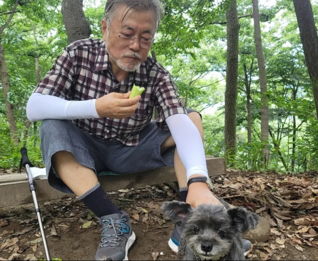 문재인 전 대통령 인스타그램 캡처