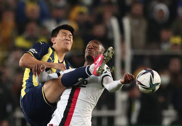 페네르바체에서 활약 중인 김민재. EPA=연합뉴스