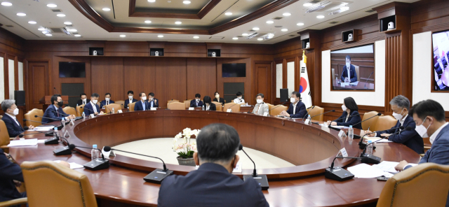 방기선 기획재정부 1차관이 지난 13일 정부서울청사에서 열린 