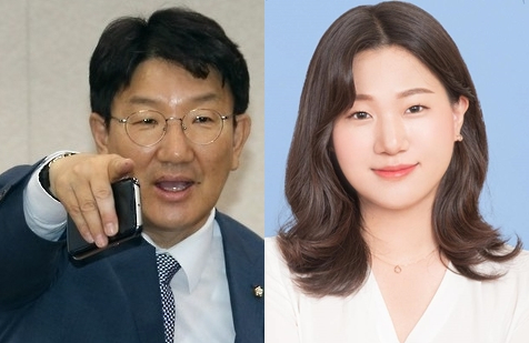 권성동, 박성민. 연합뉴스, 박성민 전 청와대 청년비서관 페이스북