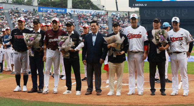 16일 서울 잠실야구장에서 열린 