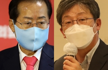 홍준표, 유승민. 연합뉴스