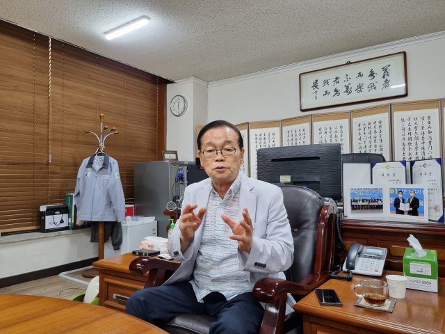 고병헌 경북경총 회장. 채원영 기자