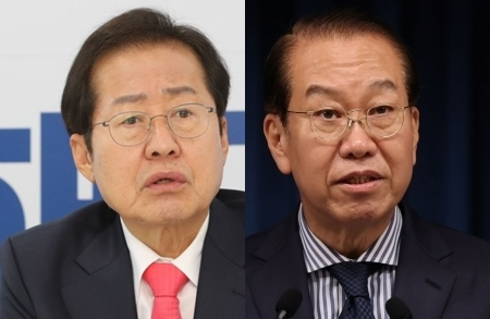 홍준표, 권영세. 연합뉴스